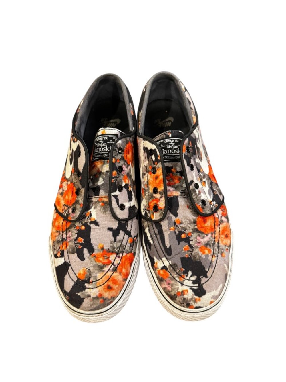 Nike SB Stefan Janoski Digi Floral Mandarin Camo Sneakers Men’s 10
